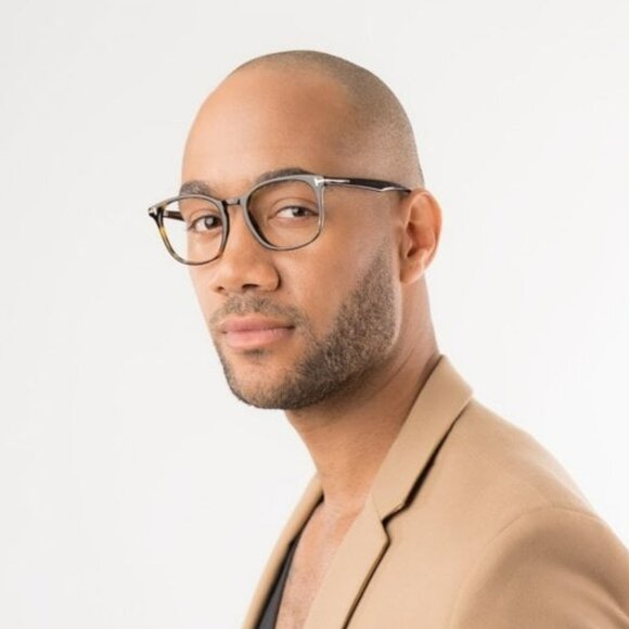 Tom Ford Men Eyeglasses Black Square FT5505 001 NEW AUTHENTIC - Picture 11 of 13